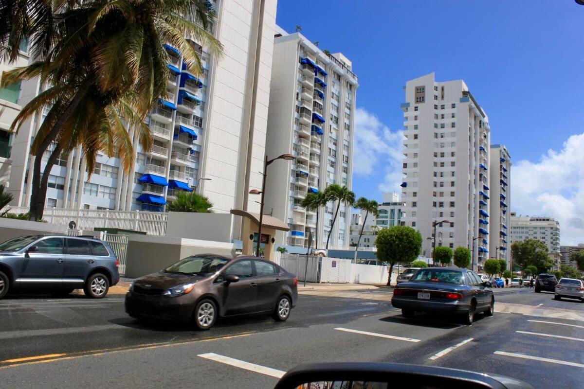 2Br Gem Ocean Front Building Isla Verde Beach ซานฮวน ภายนอก รูปภาพ